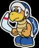 Boomerang Bro sprite from Paper Mario: Color Splash