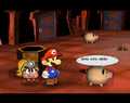 Gloomer is turned into a Pig in Paper Mario: The Thousand-Year Door