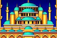 Blue Mosque in Mario is Missing!