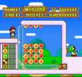 Action Mode in the SNES version