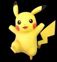 Pikachu from Super Smash Bros. Ultimate