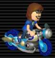 Female Mii's Sneakster/Nitrocycle