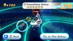 Freezeflame Galaxy from Super Mario Galaxy