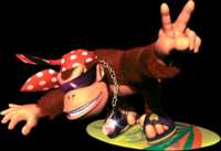 Artwork of Funky Kong from Donkey Kong Country 2: Diddy's Kong Quest