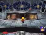 One of Mirror Mansion's red diamond sub-levels from Wario World.