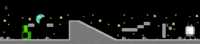 The Moon in Mario's Time Machine (NES)