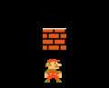Mario repeatedly hitting a Coin Block.