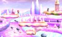 A stage from Super Smash Bros. for Nintendo 3DS
