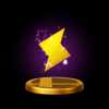 Lightning's trophy render from Super Smash Bros. for Wii U