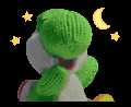 Yoshi yawning.