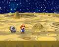 The first west area of the moon