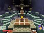 One of Mirror Mansion's red diamond sub-levels from Wario World.