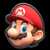 Mario's icon from Mario Kart Tour.