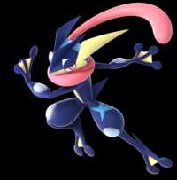 Greninja from Super Smash Bros. Ultimate