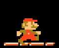 Mario walking.