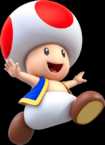 Artwork of Toad for Super Mario Run