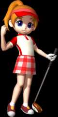 Artwork of Ella from Mario Golf: Advance Tour