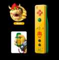 A Bowser Wii Remote