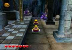 Mirror Mansion from Wario World.