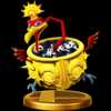 Stu trophy from Super Smash Bros. for Wii U