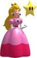 Princess Peach with a star
