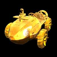 The Gold Driver from Mario Kart Tour