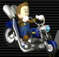 Male Mii's Wario Bike