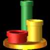 A trophy from Super Smash Bros. for Nintendo 3DS
