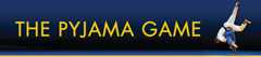 Judo sport book The Pyjama Game by Mark Law, title banner