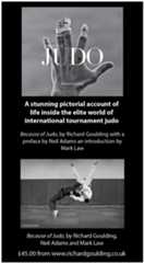 Book: Because of Judo by Richard Goulding, with text by Neil Adams MBE, and Introduction written by Mark Law.