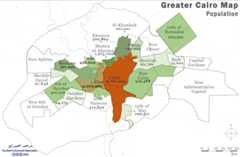 Greater Cairo region population in 2023