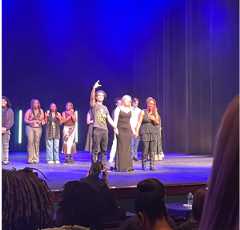 Picture of three contestants being picked for 1st, 2nd, and 3rd place. Photo Credit: Angel Nyambio