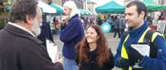 Cornish Assembly street campaign in Truro