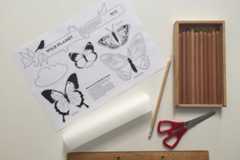 Butterfly envelope - step 1