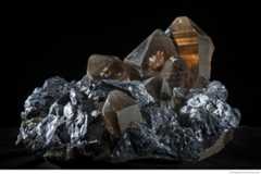 Smoky Quartz and Molybdenite
