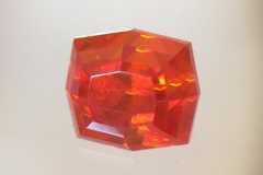 1.75 carat crocoite, Dundas, Tasmania, Australia