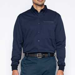 長袖ワークビズポロシャツ