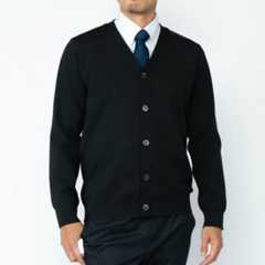 洗えるストレッチニット カーディガン