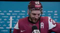 Zemgus Girgensons post-game interview vs. Team USA