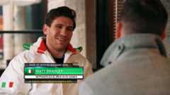 Team Italy's Matt Bradley talks 2026 Winter Olympics