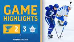 Highlights: TOR 3, STL 2 (OT)