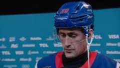 Brock Nelson's post-game interview vs. Team Latvia