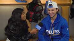 Hunter Skinner ahead of NHL debut