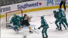 BOS@SJS: Geekie scores goal against Yaroslav Askarov