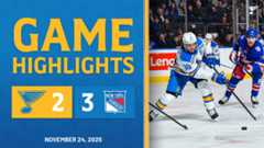 Highlights: NYR 3, STL 2