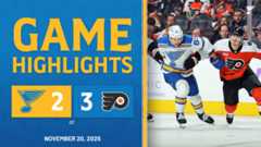 Highlights: PHI 3, STL 2 (OT)