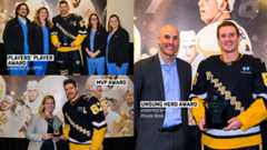 Crosby, Acciari Receive 24.25 Team Awards