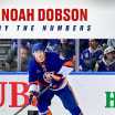 Noah Dobson by the numbers