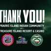 Prairie Island Indian Community, Treasure Island Resort & Casino and Minnesota Wild Celebrate 25 Years of Partnership 062725