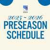 2025 New York Rangers Preseason Schedule